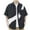 Black, variant on JURANMO Men's Casual Button Down Shirts Short Sleeve Summer Going Out Shirts 2024 Fashion Color Block Shirts with Pocket Deals of the Day Black M