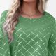thumbnail image 2 of Camisa Suelta para Mujer,Top De Manga Corta para Mujer Top De Manga Corta De Verano Top De Cuello Redondo para Mujer Eficiencia Óptima, 2 of 6