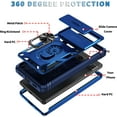 thumbnail image 2 of REQO Case for Google Pixel 9A,Military Grade Car Holder Protection [Built-in Kickstand] Metal Ring Dual-Layer Heavy Duty TPU+PC Shockproof Phone Case for Google Pixel 9A, 2 of 9
