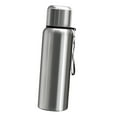 thumbnail image 4 of Botella térmica de acero inoxidable grande con taza, vaso deportivo para exteriores 600ml, 4 of 9