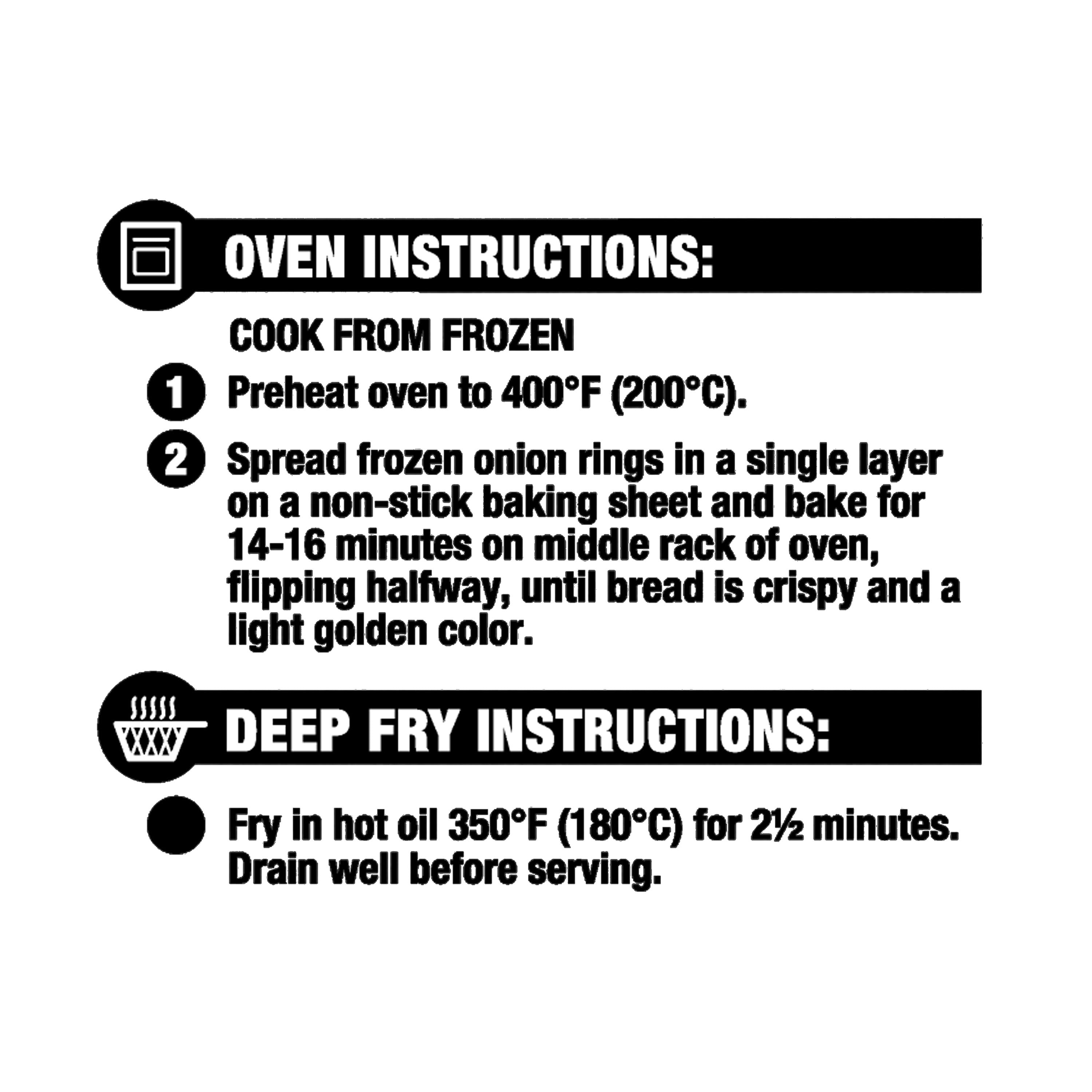 Great Value Breaded Minced Onion Rings, 16 oz (Frozen)