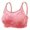 Pink, variant on SIYUDAN Women's Lace Comfort Bra for Seniors Sagging Wire Bra Women Women's Wireless Bra Seamless Full Coverage Bras, Size 42