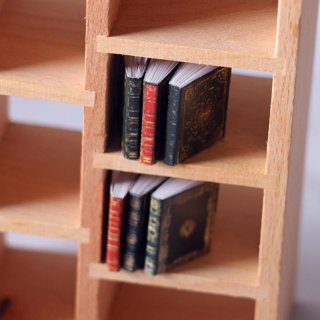 12 Pieces 1:12 Scale Miniatures Dollhouse Books Assorted Miniatures Books  Dollhouse Mini Books Dollhouse Decoration Accessories Doll Toy Supplies