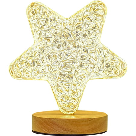 

NUOLUX Night Lamp Star Shape Room Decorative Light USB Girl Room Decoration Lamp