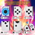 thumbnail image 4 of JoyPad Controller for  Switch/Switch OLED/Switch Lite,Replacement for Switch Controller with Dual Vibration/Wake-up/Screenshot(White), 4 of 5