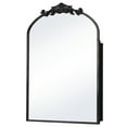 thumbnail image 6 of Soges Medicine Cabinet with Mirror, 36" x 24" Arched Bathroom Mirror with Storage Cabinet, Mirrored Medicine Cabinet with 2 Adjustable Shelves, Medicine Cabinet Organizer Wall Mount, Black, 6 of 9