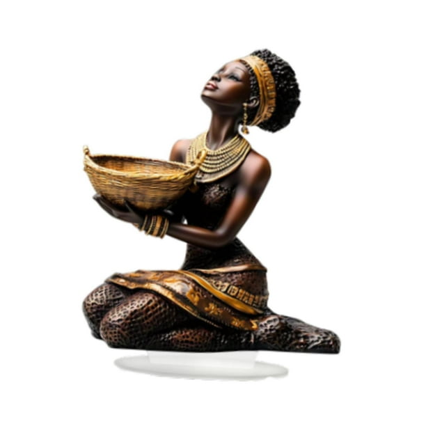 2d Plano de Africana Adorna Artesanía para La Sala de La Sala de Estar de Apartamentos