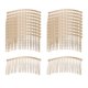 thumbnail image 4 of 20 piezas de peineta para el pelo de novia Yuyangstore oro, 4 of 8