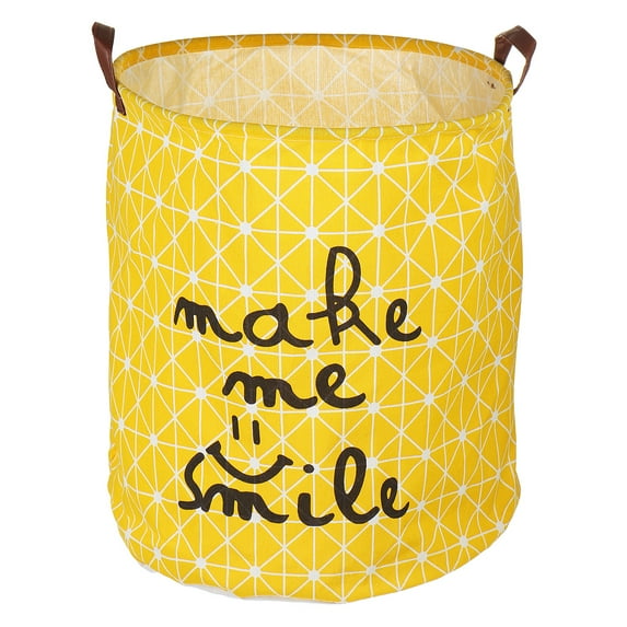 Storage Basket,Collapsible Waterproof Toy Organizer,Large Storage Bin Nursery Hamper with Handles for Home