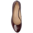 thumbnail image 5 of Journee Womens Saarii Slip On Block Heel Round Toe Pumps, Widths Available, 5 of 11