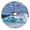 30, variant on Picia Lighthouse in Havana Print Christmas Tree Skirt , Christmas Tree Skirt Ornaments for Merry Christmas Holiday Party Decorations Indoor Outdoor-30"