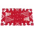 thumbnail image 3 of Snowman with White Snowflake Trees Placemats (set of 4) (11" x 20"), 3 of 5