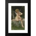 thumbnail image 2 of William Bouguereau 15x24 Black Modern Framed Museum Art Print Titled - Love at the Butterfly (1888), 2 of 5