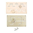 thumbnail image 1 of 2 Uds Montessori Tablero Ocupado Sensorial Sunnimix Accesorios Educativos Para Edades Tempranas, 1 of 8