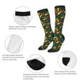 thumbnail image 3 of Yiaed Pineapple Fruit Colorful Print Great elasticity Adult Stockings Sports socks for Men and Women, 3 of 6