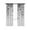 grey, variant on Grey Eucalyptus Blackout Curtains 84 Inches Long for Bedroom, Spring Botanical Weeping Plant Aesthetic Thermal Insulated Room Darkening Black Out Window Curtain Panels Grommet Drapes for Living Room