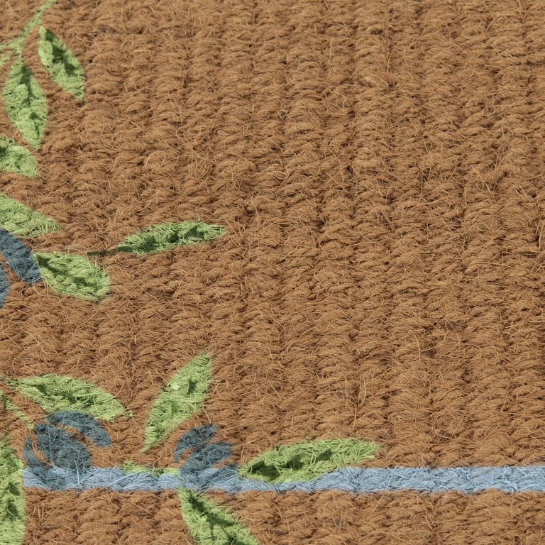 Better Homes & Gardens Soleil Floral Woven Coir Outdoor Doormat