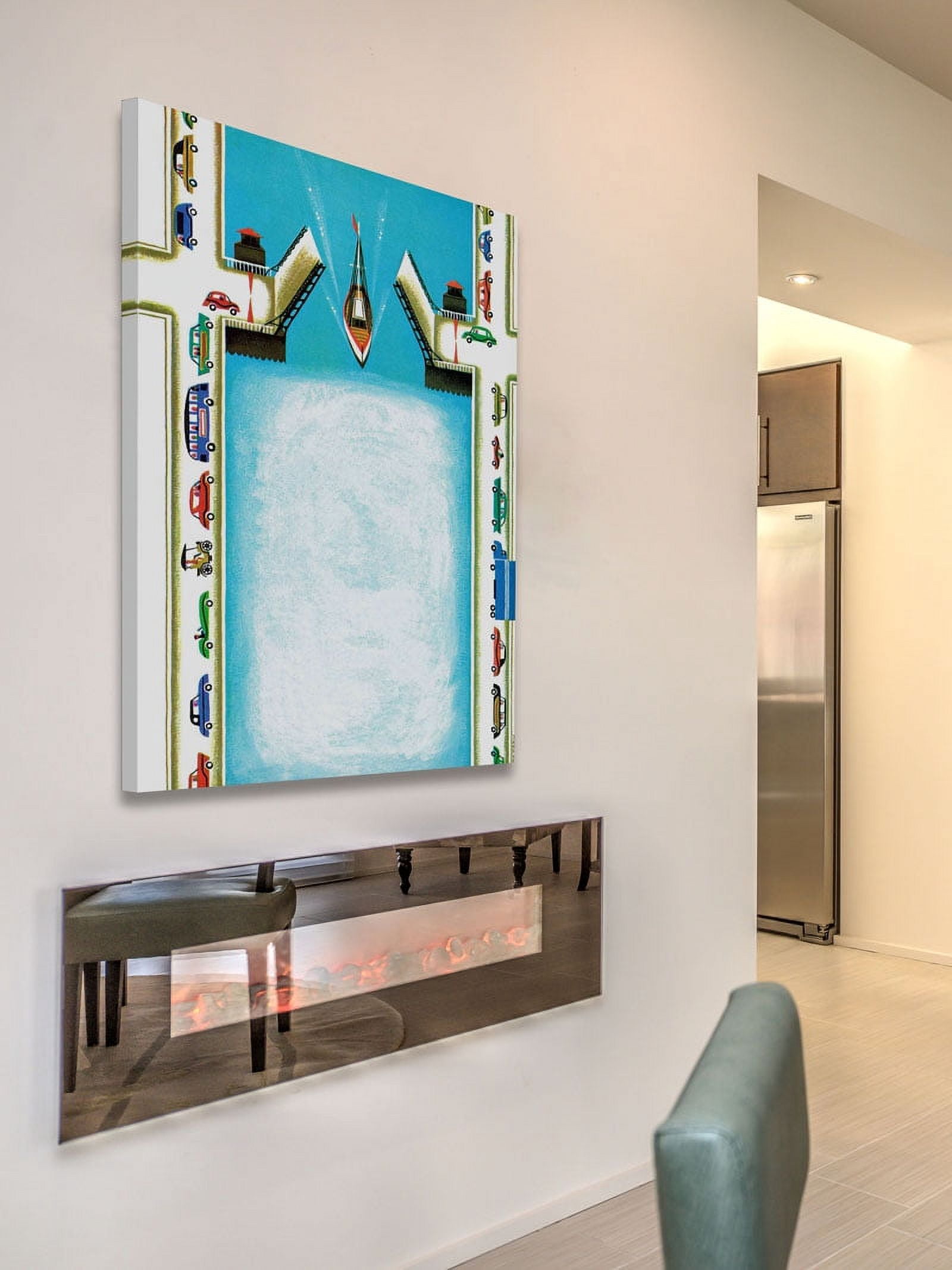 Marmont Hill "The Drawbridge" Painting Print on Canvas