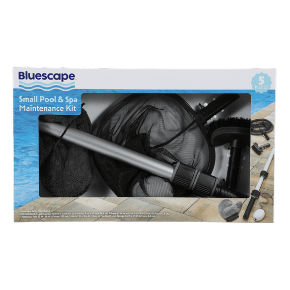 Bluescape 5- Plastic Piece Small Pool & Spa Maintenance Kit - 3 in. x 21 in. x 13 in.