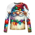 thumbnail image 4 of WXLWZYWL Ugly Christmas Sweater Light Up Funny Party Pullover Men Holiday Knit Pullover Matching Ugly Christmas Sweater Sweatshirts, 4 of 4