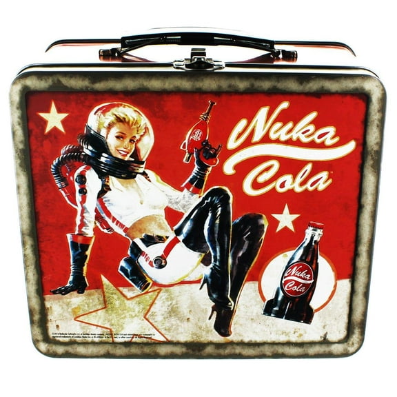 Fallout 4 Nuka Cola PX Tin Tote Lunchbox Fanwraps Inc