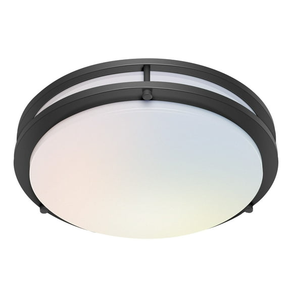 Tsothea Flush Mount LED Ceiling Light Fixture, 13inch 40W Dimmable 4000lm 3000K/4000K/5000K