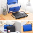 thumbnail image 4 of Hand Accordion Business Bag Portable Large Capacity Handheld Bag for Women Men, 4 of 5