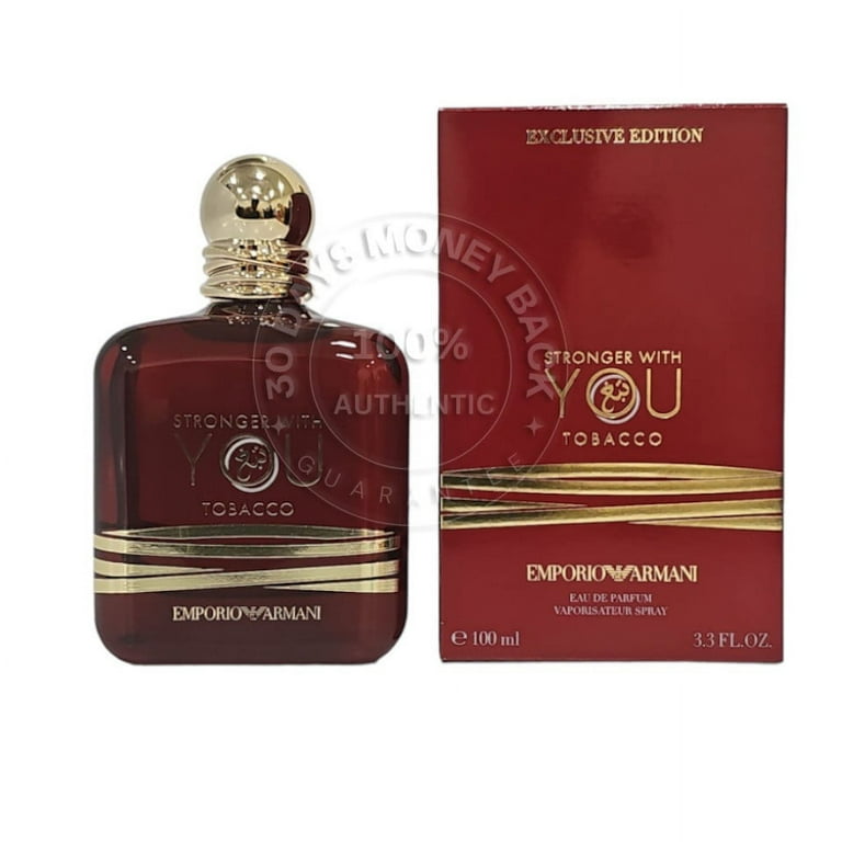 Giorgio Armani Stronger With You Tobacco Perfume, Unisex EDP