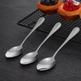thumbnail image 2 of 12 Pcs Dinner Spoons Stainless Steel Spoons Coffee Spoons Serving Spoons Dining Table Spoons Soup Spoons, 2 of 5