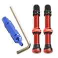 thumbnail image 2 of For American Style Valve Aluminum Alloy Valve Tubeless Vacuum Valve Bike Maintenance Anodized Oxidation Enduring Materials, 2 of 11