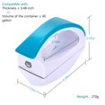 thumbnail image 2 of Magnetic Aquarium Fish Tank Glass Algae scrapers Glass Cleaner Scrubber Clean Brush [Floating,Scratch-Free,Non-Slip,magnetizing], L, 2 of 7