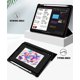 thumbnail image 4 of RV Funda para iPad ipad pro11 (2021/2020), funda de cuero veteado de PU con soporte y función de activación/suspensión automática Rojo Verde, 4 of 4