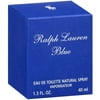 Ralph Lauren Blue Eau De Toilette 1.3 oz Spray for Women