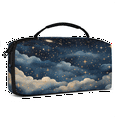 thumbnail image 2 of Herdesigns Cloud Galaxy Carry Case Compatible with Nintendo Switch 2, with 20 Game Card Slots, Space Nebula Stars Portable Travel Carrying Case Pouch for Accessories & Games, 2 of 8