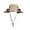 Khaki, variant on Solar Powered Fan Sun Hat – UPF 50+ Wide Brim Bucket Hat with Dual Cooling Fans, Rechargeable Solar Panel, Lightweight Breathable for Fishing Hiking Gardening Beach Outdoor Work