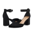 thumbnail image 4 of LuckLilac Women's Pointed Toe Pumps Block Heel Ankle Strap Adjustable Buckle Heels sandals Dress Shoes for Casual Party Daily Wear, 4 of 6
