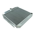 thumbnail image 4 of 3 Row Aluminum Core Light Radiator For 1955-1957 Chevy Block V8 150 210 Bel Air, 4 of 11