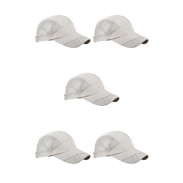 Minnieouse Men Hat Clothing Accessory Sunshade Headgear Outdoor Sport Caps Summer Adjustable Drying Breathable Quick Mesh Baseball Type2 NO2