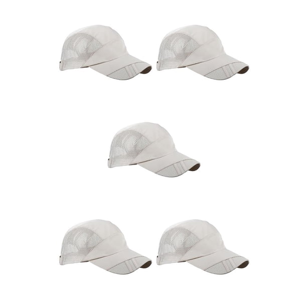 Sonducket Men Hat Clothing Accessory Sunshade Adjustable Mesh Drying Outdoor Summer Breathable Headgear Baseball Quick Sport Caps Type2 NO2