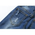 thumbnail image 3 of KIDSCOOL SPACE Salopette en Jean Déchirée Mignonne Coupe Ajustée pour Petite Fille Garçon 18M, 3 of 5