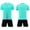 Green, variant on Baby Boy Outfits 2 Piece Mesh Athletic Short Sleeve Clothing Set Summer Gradient Outdoor Tracksuit Size 1T