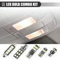 thumbnail image 2 of Universal Car LED Dome Kit Interior Lights T10 24/25/32/34/41mm Bulbs Plastic Metal Multicolor 1 Set, 2 of 6