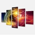 thumbnail image 2 of Illuminating Human Head Fractal - Abstract Canvas Wall Art Print, 2 of 3