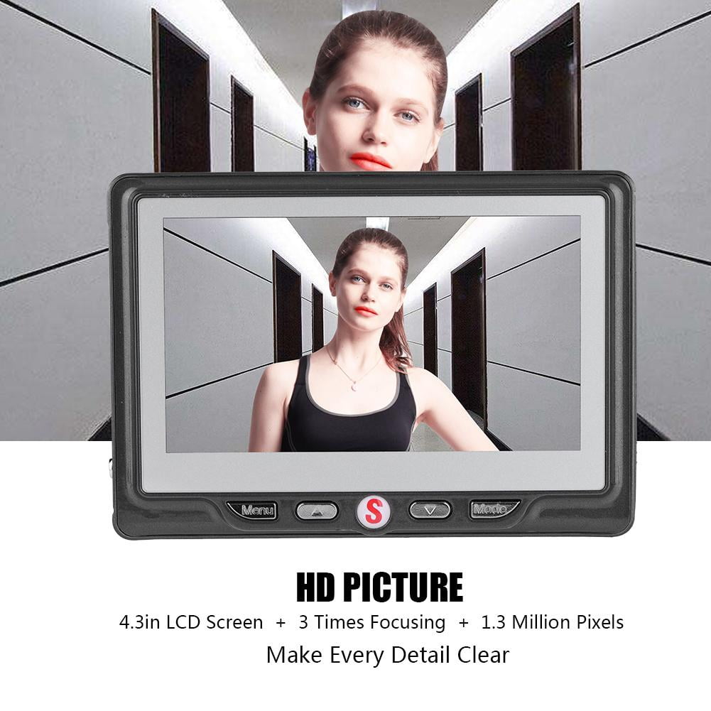 LYUMO Doorbell Viewer, Peephole Camera,Digital Door Viewer & Doorbell