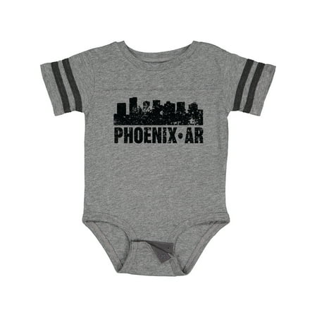 

Inktastic Phoenix Skyline Grunge Gift Baby Boy or Baby Girl Bodysuit