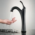 thumbnail image 3 of KRAUS Arlo Oil Rubbed Bronze Single Handle Vessel Bathroom Faucet with Pop Up Drain, 3 of 11