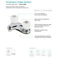 thumbnail image 2 of Laguna Brass 2000AWT RV Mobile Home Non-Metallic Centerset Lavatory Faucet, White Finish, 2 of 3