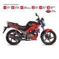 thumbnail image 3 of Motocicleta Veloci Razzer GTR3 200cc 2024 Rojo Metalizado, 3 of 4