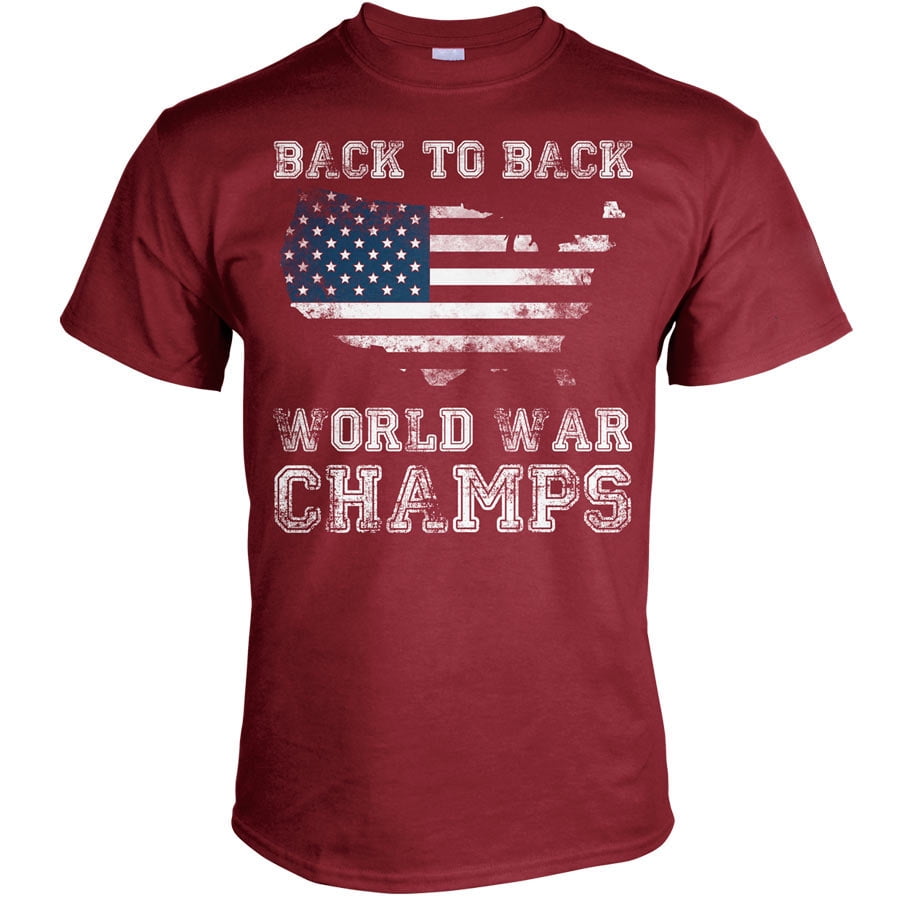 Back to back world war champs tee shirt Clearance