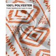 thumbnail image 5 of Round Tablecloth 60 Inch Orange Boho Table Cloth Oil Spill Proof Waterproof Tablecloth Protector Bohemian Style Round Table Cover for Dinner Party Picnic Kitchen Decor Indoor Outdoor, 5 of 6